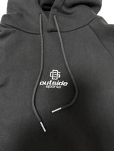 (UNISEX) スリーストライプ オーバーサイズキュート ボックスフーディー - 2 COLOR
