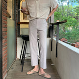 LMN First Air Cool Capri Slim Slacks (8 colors)