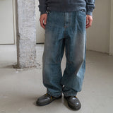 Denim work pants / Light blue