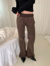 コーデュロイバンディングブーツカットパンツ(2color)