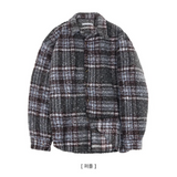 Froll Boxy Fleece Check Southern Jacket
