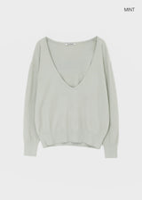 [MADE] Nelia Deep U-Neck Knit