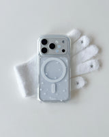 WHITE SNOW Magsafe Jellyhard Sticker SET