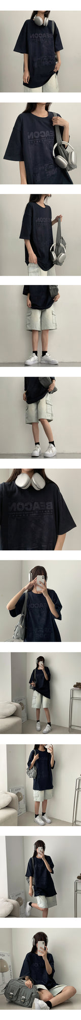 Det. Oversized Fit Short Sleeve T-shirt