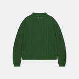 OWN Leaf Long Sleeve Knitwear Zip-Up (3 colors)