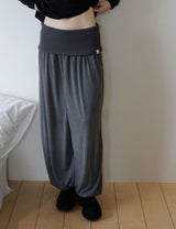バンディング バルーン パンツ(CHARCOAL)