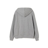 ステッチフーディー_メランジグレー