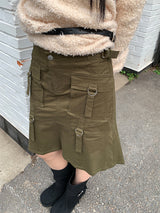 ストラップカーゴミディスカート (2C)