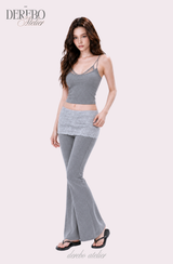 Racing Stretch Flare Soft Pants