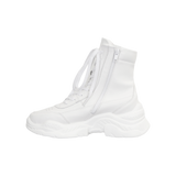 レースアップハイトップスニーカー (2 COLORS)