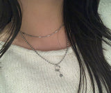 Link Pierce Balls Necklace