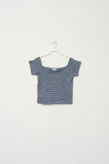 (W) デミアン ストライプ トップ