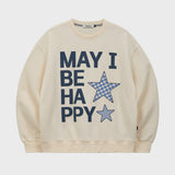 MAY I BE HAPPY スウェットシャツ
