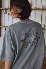 26SS★ガーデン ピース ピグメント ショートスリーブ Tシャツ