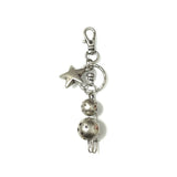 three star clip keyring