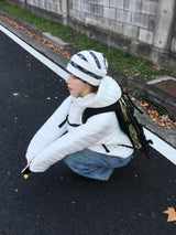 [Lining] ウィンターウォッシュドピンタックバルーンパンツ (3c)