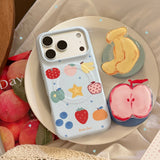 Fruit Doodle Magnetic iPhone Case