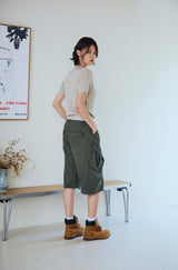 26SS★ Bermuda Cargo Cut Pants