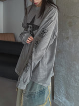 R Star Pigment Loose Fit Long Sleeve