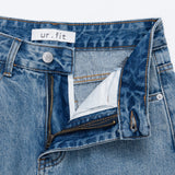 FLOWER EMBROIDERED LIGHT BLUE DENIM PANTS code 18103
