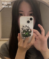 ラッキーキャットスマホグリップ (ベーシックスマホグリップ)