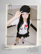 アイラブヴィンテージ半袖ニット Tシャツ