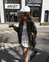 Flower lace blouse