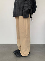 ガエンベーシックコットンストレートパンツ