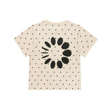 Dot Logo Tee Beige