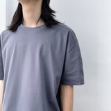Cool Grey Drop Shoulder Tee