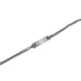 Men's ツーラインネックレスステンレススチールシンプルデザイン_CLEF クリーンライン ネックレス