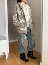 Heritage Hooded Knit Zip-Up