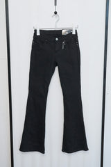 バックスタッドブーツカットパンツ (ブラック/4size)