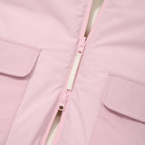 CHERRY REVERSIBLE SHORT DOWN JUMPER [IVORY]