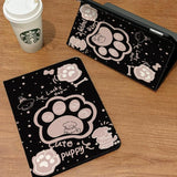 ブラック パピー ポウ タブレット ポーチ ＆ iPad ケース