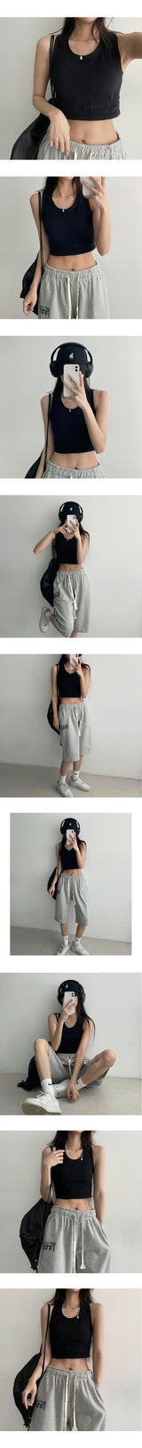 Karten Cap Crop Sleeveless