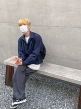 クロップシャツジャケット　ユニセックス　２色