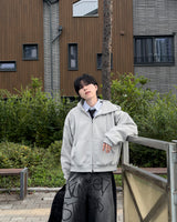 クリーン ツーウェイクロップフードジップアップ