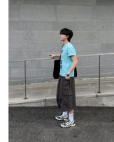 ノーポケットカーゴバミューダパンツ
