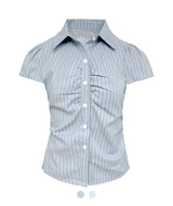 Monica Stripe Fitted Shirt