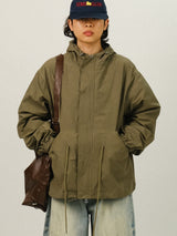 DE Hood Short Fishtail Parka