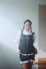 MOGU DOT LACE SHORTS 