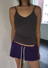 TENCEL FRILL SLEEVELESS