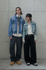 Slacks cargo pants - Gray