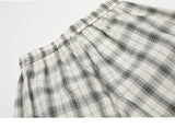 Check Drawstring Loose Fit Pants 232514159