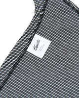 ストライプラップショートスカート (BLACK) 女性用