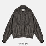 パパピグメントレザージャケット（2色）