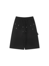 Tens rivet bermuda sweatpants