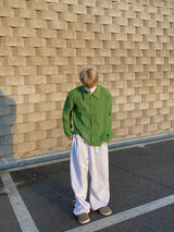 ピンタックバルーンスウェットパンツ　３色