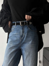 ASCLO Finish Wide Denim Pants (9color)